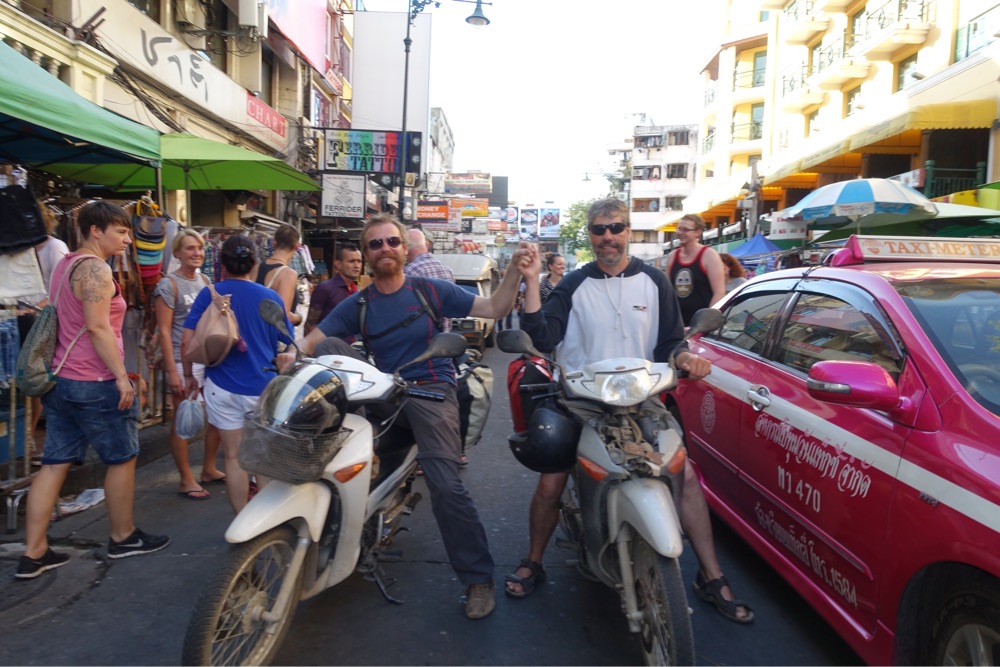 Bangkok, das Ziel ist erreicht